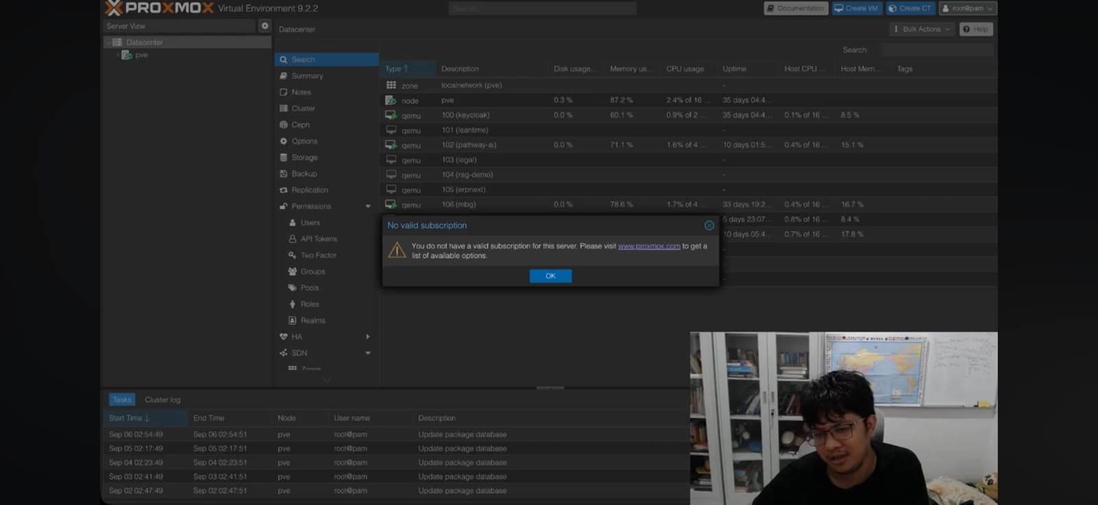 Managed Proxmox infrastructure