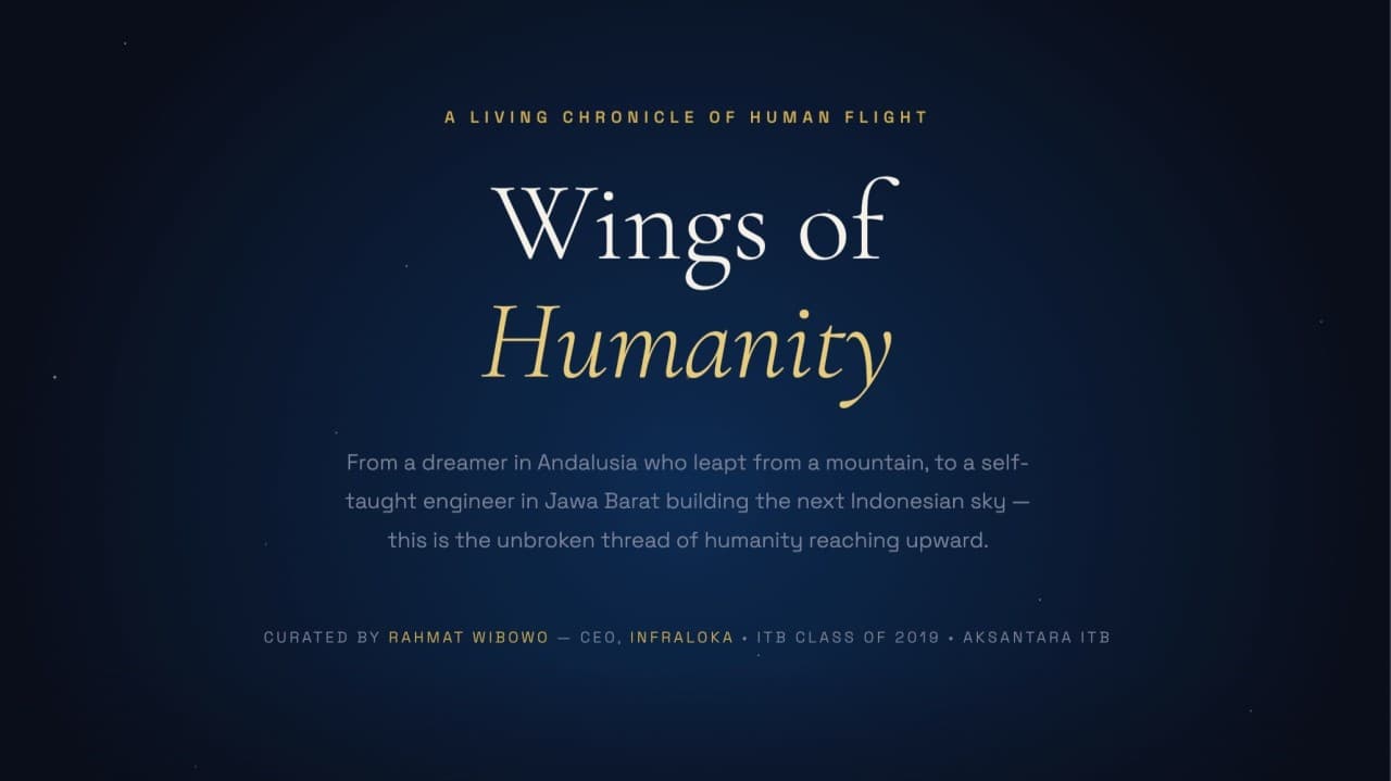 The original Wings of Humanity montage