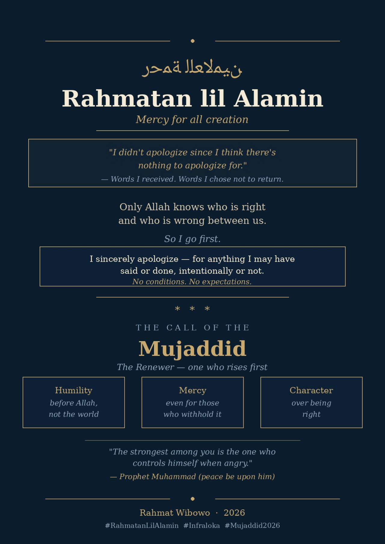 A Declaration of Tajdid from the Nusantara