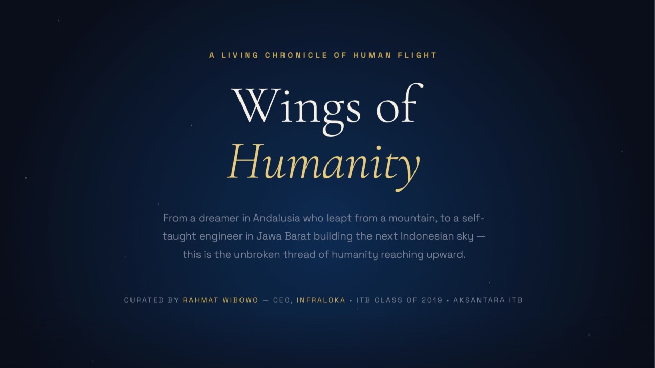The original Wings of Humanity montage