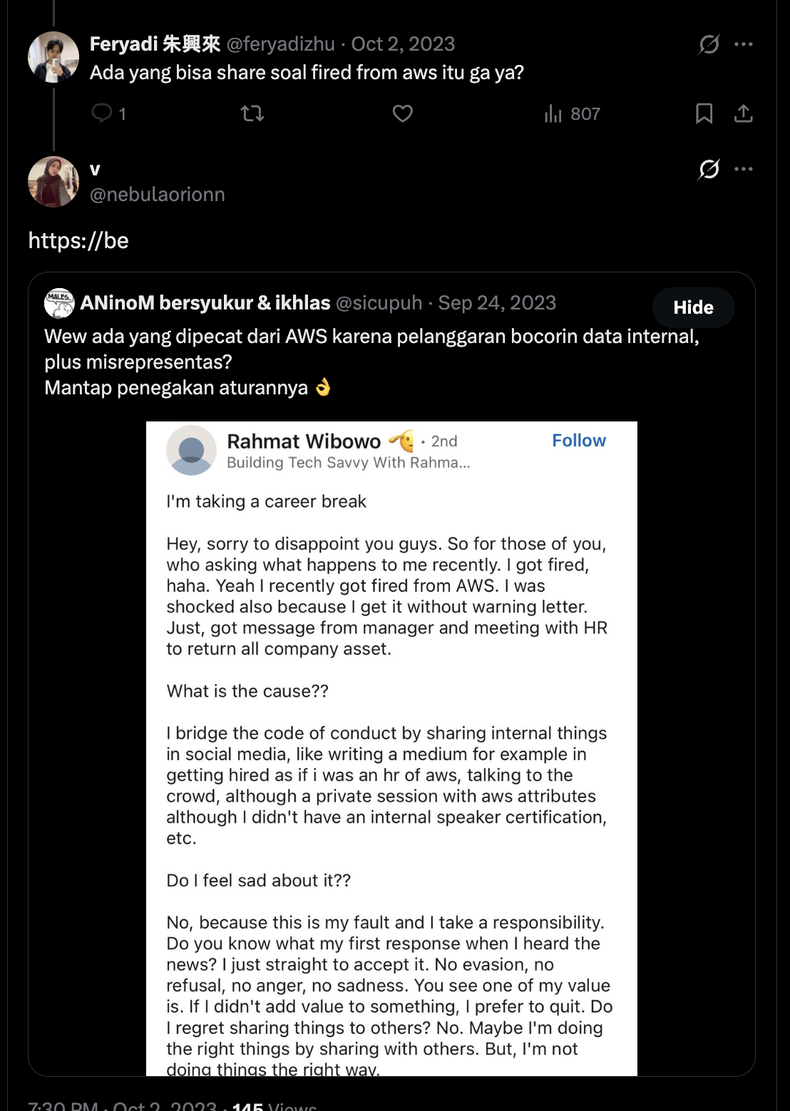 E08 screenshot: reference linked to an individual
