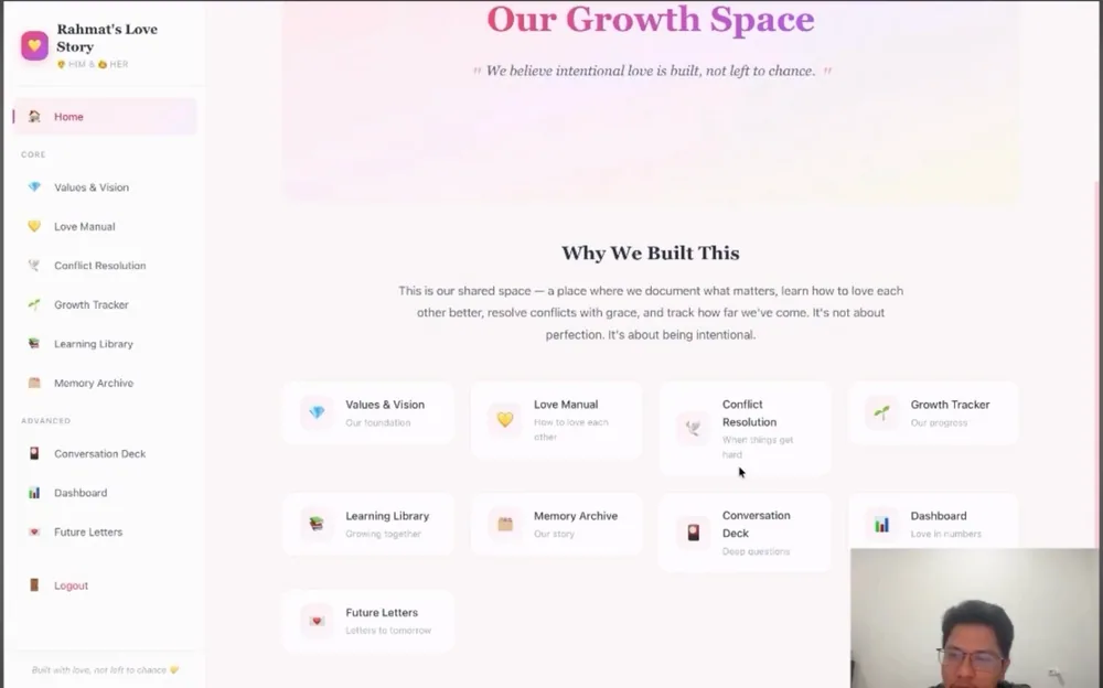 The Bloom platform, "Our Growth Space"